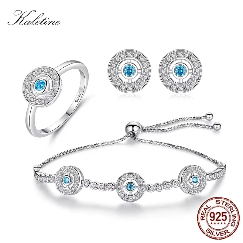 KALETINE Evil Eye Хамса браслет серьги наборы колец стерлингового серебра 925 пробы комплекты ювелирных изделий для женщин круглый синий циркон теннисный браслет
KALETINE Evil Eye Хамса браслет серьги наборы колец стерлингового серебра 925 пробы комплекты ювелирных изделий для женщин круглый синий циркон теннисный браслет