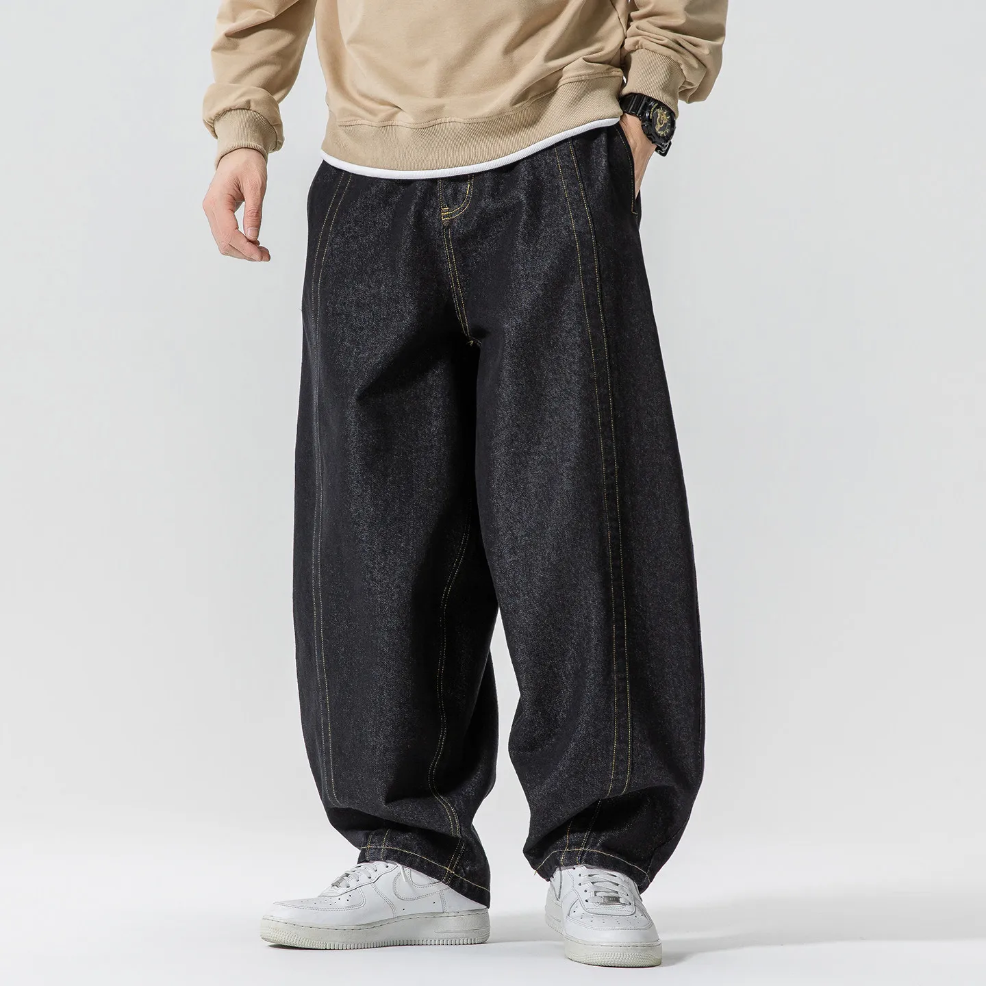 Straight Jeans Men Spring Autumn Retro Casual High Street Wide Leg Denim Pants Men Hip Hop Oversize Streetwear Jean Trousers Men
Straight Jeans Men Spring Autumn Retro Casual High Street Wide Leg Denim Pants Men Hip Hop Oversize Streetwear Jean Trousers Men