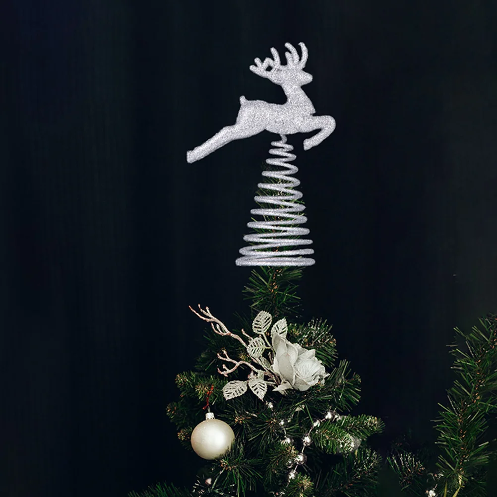2Pcs Decorative Elk Christmas Tree Toppers Iron Deer Xmas Tree Ornament Festival Decoration Christmas Decorations
2Pcs Decorative Elk Christmas Tree Toppers Iron Deer Xmas Tree Ornament Festival Decoration Christmas Decorations