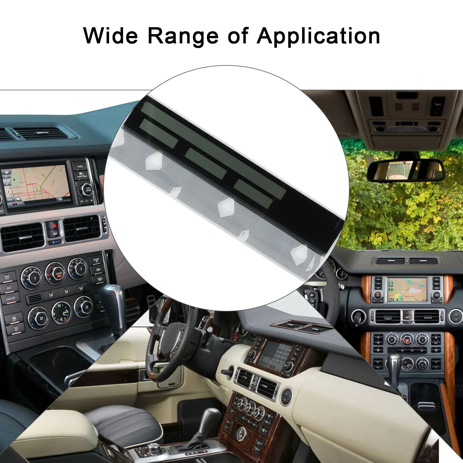For Range Rover III Instrument Cluster LCD Display YAC502390PVA Lightweight and Reliable Installation for 2002 2005 Models
For Range Rover III Instrument Cluster LCD Display YAC502390PVA Lightweight and Reliable Installation for 2002 2005 Models