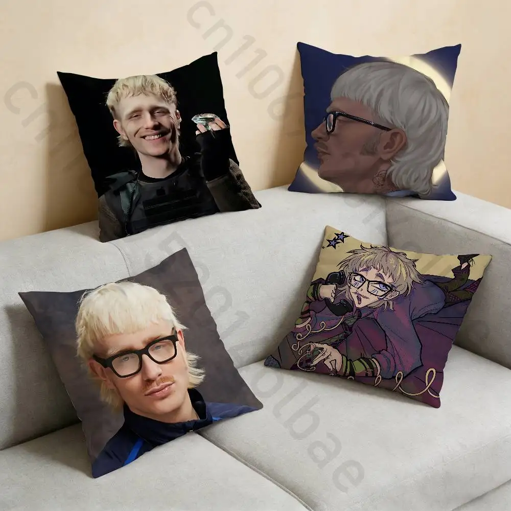 Singer J-Joost K-Kleins Pillow Case Square Double-Sided Printing Short Plush Sofa Cushion Cover Bedroom Bedside Pillow
Singer J-Joost K-Kleins Pillow Case Square Double-Sided Printing Short Plush Sofa Cushion Cover Bedroom Bedside Pillow