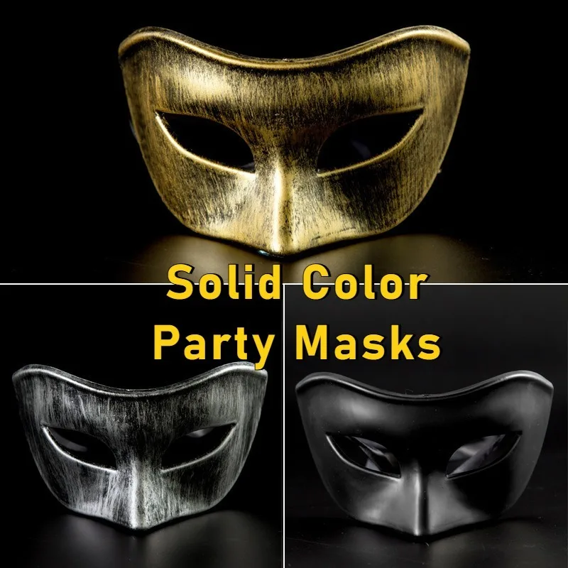 Party Masks Venice Mask Creative Masquerade Ball Proms Halloween Christmas Parties New Plastic Decorative Solid Simple Wholesale
Party Masks Venice Mask Creative Masquerade Ball Proms Halloween Christmas Parties New Plastic Decorative Solid Simple Wholesale