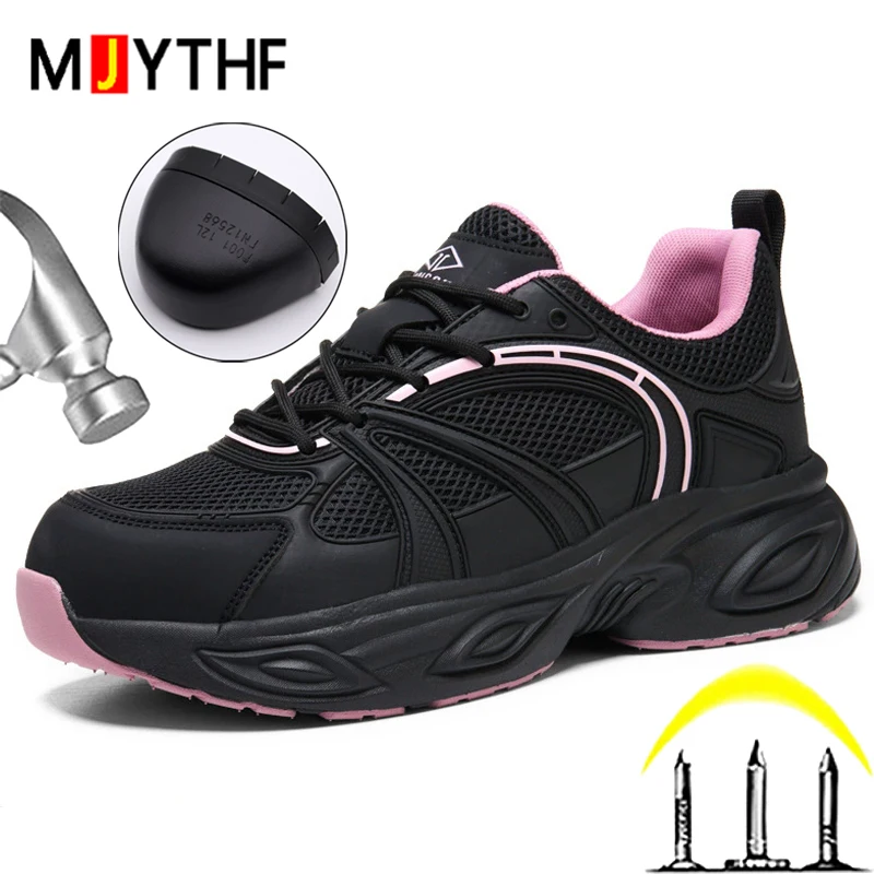 Women's Safety Shoes lightweight breathable anti smashing anti piercing protection Work Shoes Quality Steel toe shoes Non-slip
Women's Safety Shoes lightweight breathable anti smashing anti piercing protection Work Shoes Quality Steel toe shoes Non-slip