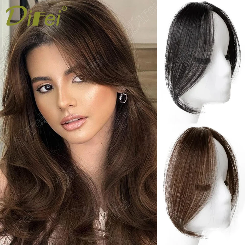DIFEI 2 PCS Bangs Synthetic Extension Wigs Middle Parted Side Bangs Wigs Suitable for Women Daily Use
DIFEI 2 PCS Bangs Synthetic Extension Wigs Middle Parted Side Bangs Wigs Suitable for Women Daily Use