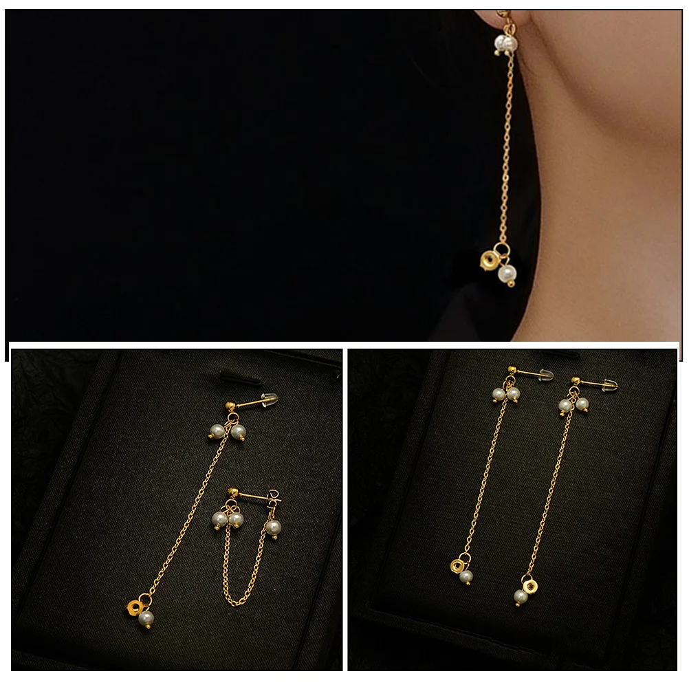 1Pair Elegant Tassel Chain Earrings Fake Pearl Jewelry Lightweight Comfortable Women Earrings for Party Casual Formal Dressing
1Pair Elegant Tassel Chain Earrings Fake Pearl Jewelry Lightweight Comfortable Women Earrings for Party Casual Formal Dressing