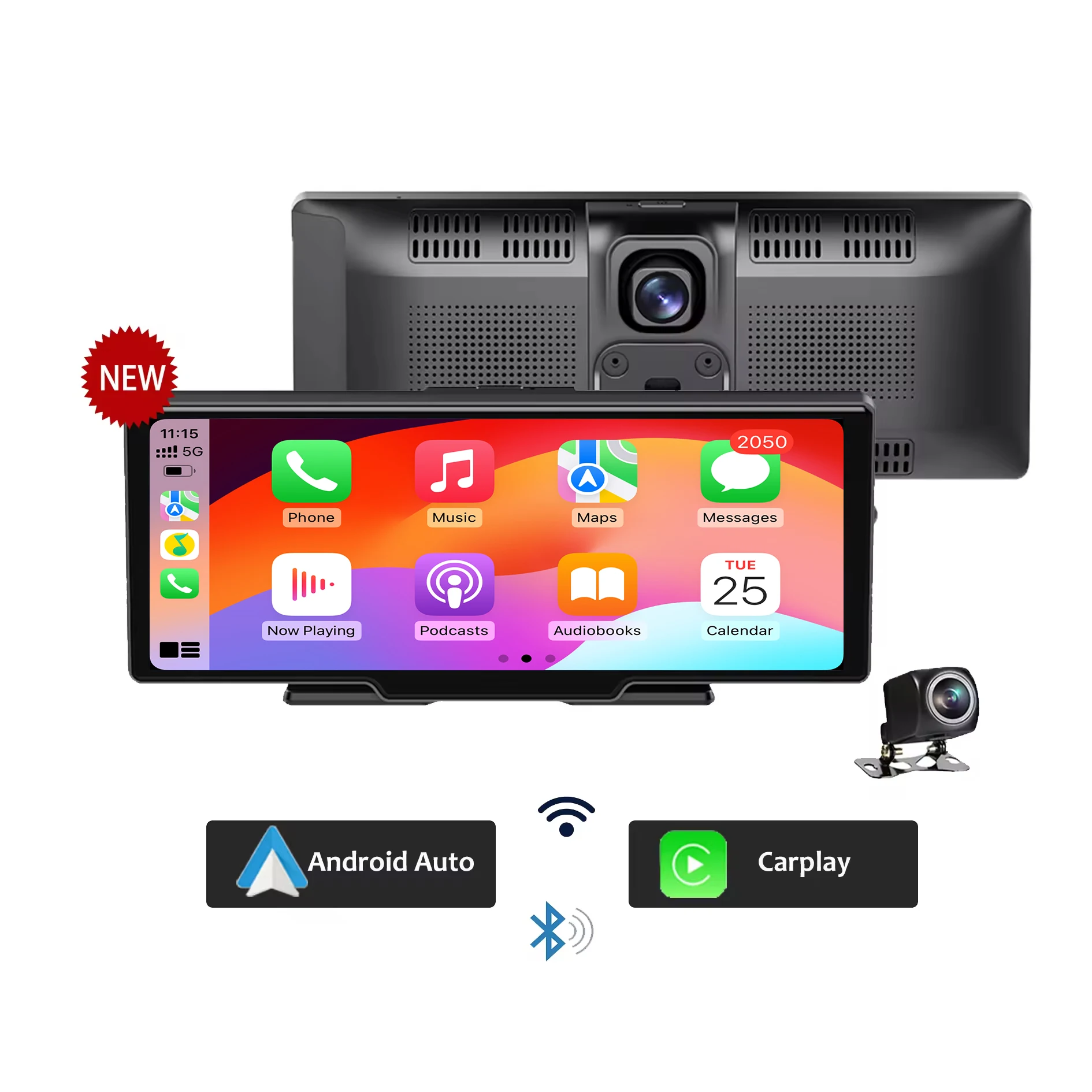 JoyeAuto 10,26 "автомобильное зеркало, запись видео, беспроводной монитор Carplay, Android, авто приборная панель, видеорегистратор, автомобильный мультимедийный плеер MP5
JoyeAuto 10,26 "автомобильное зеркало, запись видео, беспроводной монитор Carplay, Android, авто приборная панель, видеорегистратор, автомобильный мультимедийный плеер MP5