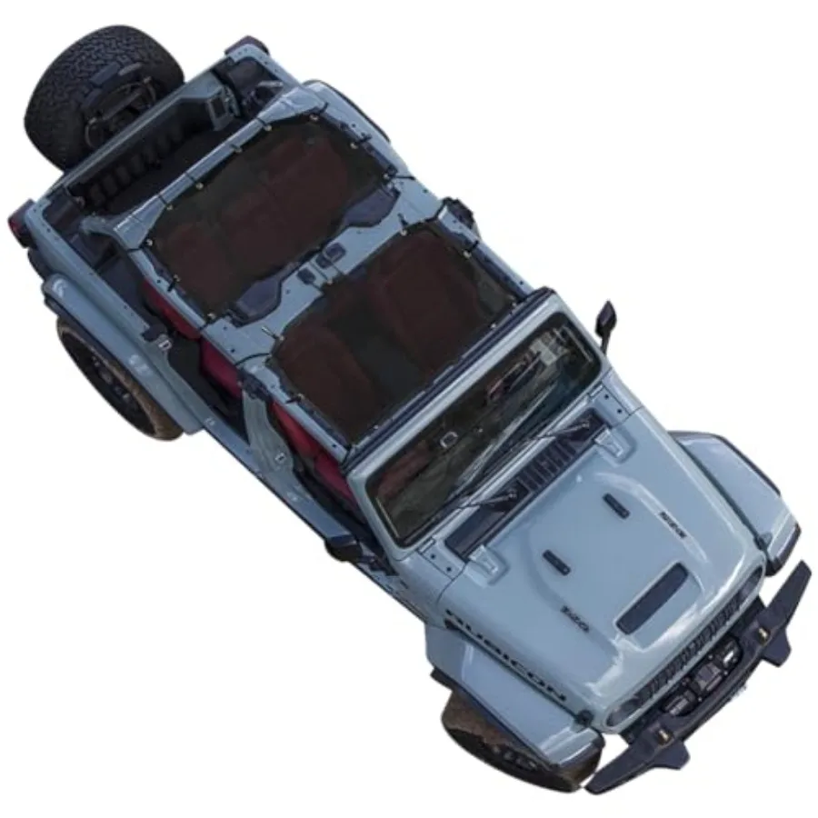 Sunshade Bikini Top for 2024+ Jeep, Mesh Sun Shade Top Cover Bimini Top for 2025 2026 Jeep Wrangler JL Accessories 4 Door Hard
Sunshade Bikini Top for 2024+ Jeep, Mesh Sun Shade Top Cover Bimini Top for 2025 2026 Jeep Wrangler JL Accessories 4 Door Hard