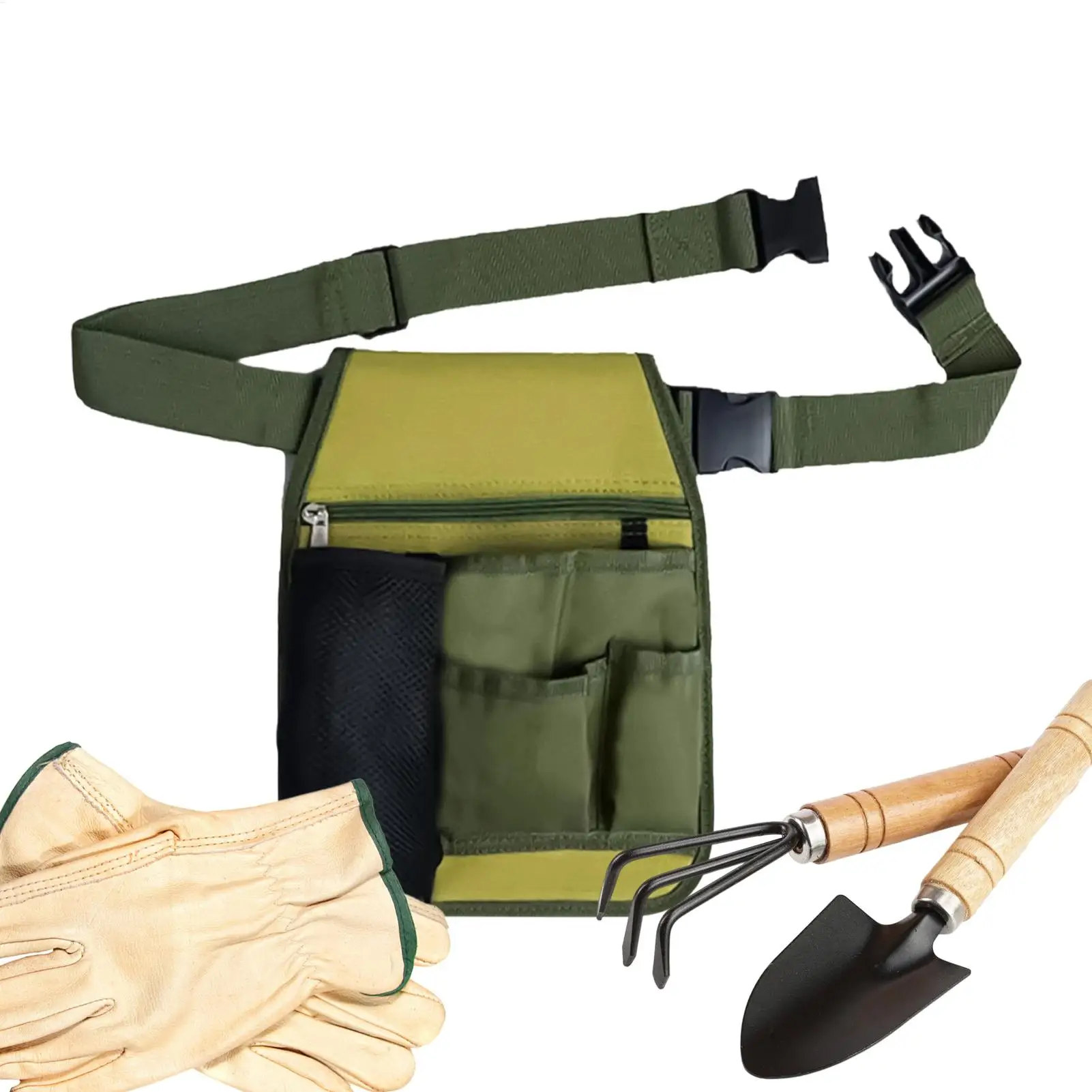 Garden Tool Belt Unisex Adjustable Multiple Pockets Multifunctional Holder Garden Tool Bag for Planting Harvesting Pruning
Garden Tool Belt Unisex Adjustable Multiple Pockets Multifunctional Holder Garden Tool Bag for Planting Harvesting Pruning