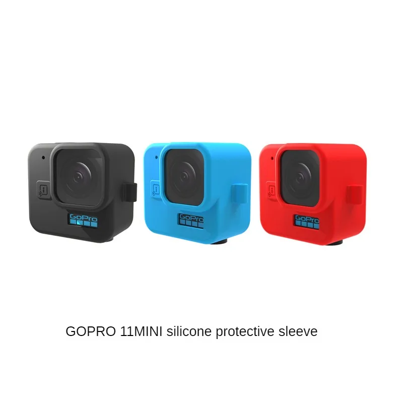 Силиконовый защитный чехол для Gopro Hero 11 mini аксессуары для спортивной камеры
Силиконовый защитный чехол для Gopro Hero 11 mini аксессуары для спортивной камеры