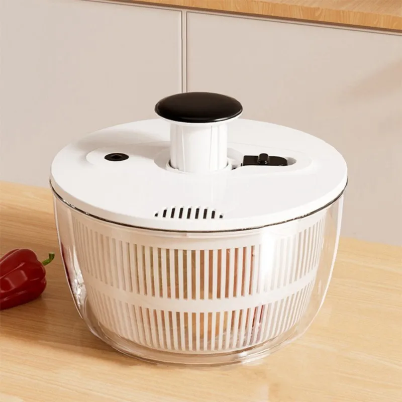 AB33-Large Capacity PP Salad Spinner-Multifunctional Vegetable Dehydrator With Rotating Drainer Design
AB33-Large Capacity PP Salad Spinner-Multifunctional Vegetable Dehydrator With Rotating Drainer Design