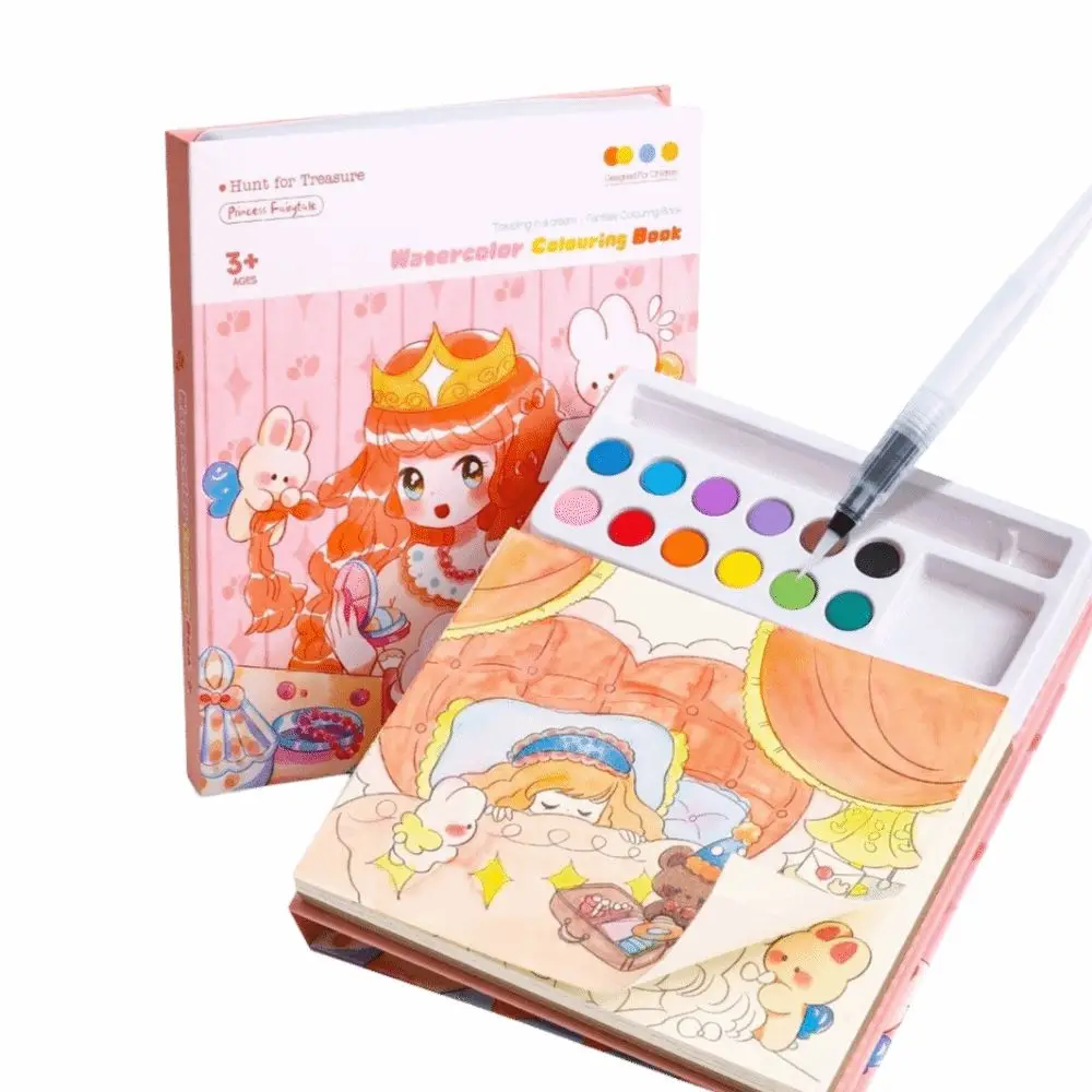 Креативная книга для рисования гуашью: набор для творчества с 10 цветными блоками пигментов, чистая книга для рисования, бумага для акварели, DIY
Креативная книга для рисования гуашью: набор для творчества с 10 цветными блоками пигментов, чистая книга для рисования, бумага для акварели, DIY