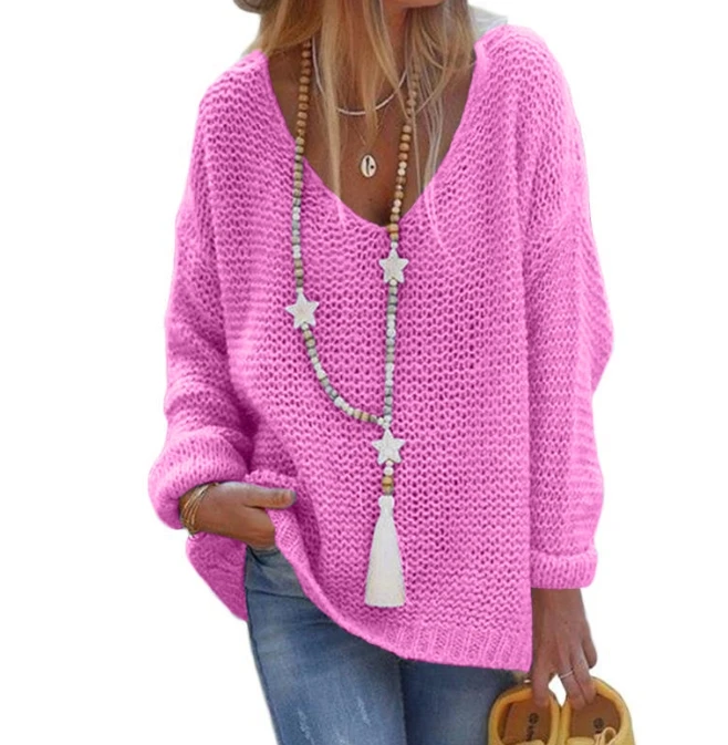 Autumn Sweater for Women Autumn Comfortable Knitted Top Pit-Stripe Round Neck Long Sleeve Casual Loose Fit Pullover All-Match
Autumn Sweater for Women Autumn Comfortable Knitted Top Pit-Stripe Round Neck Long Sleeve Casual Loose Fit Pullover All-Match