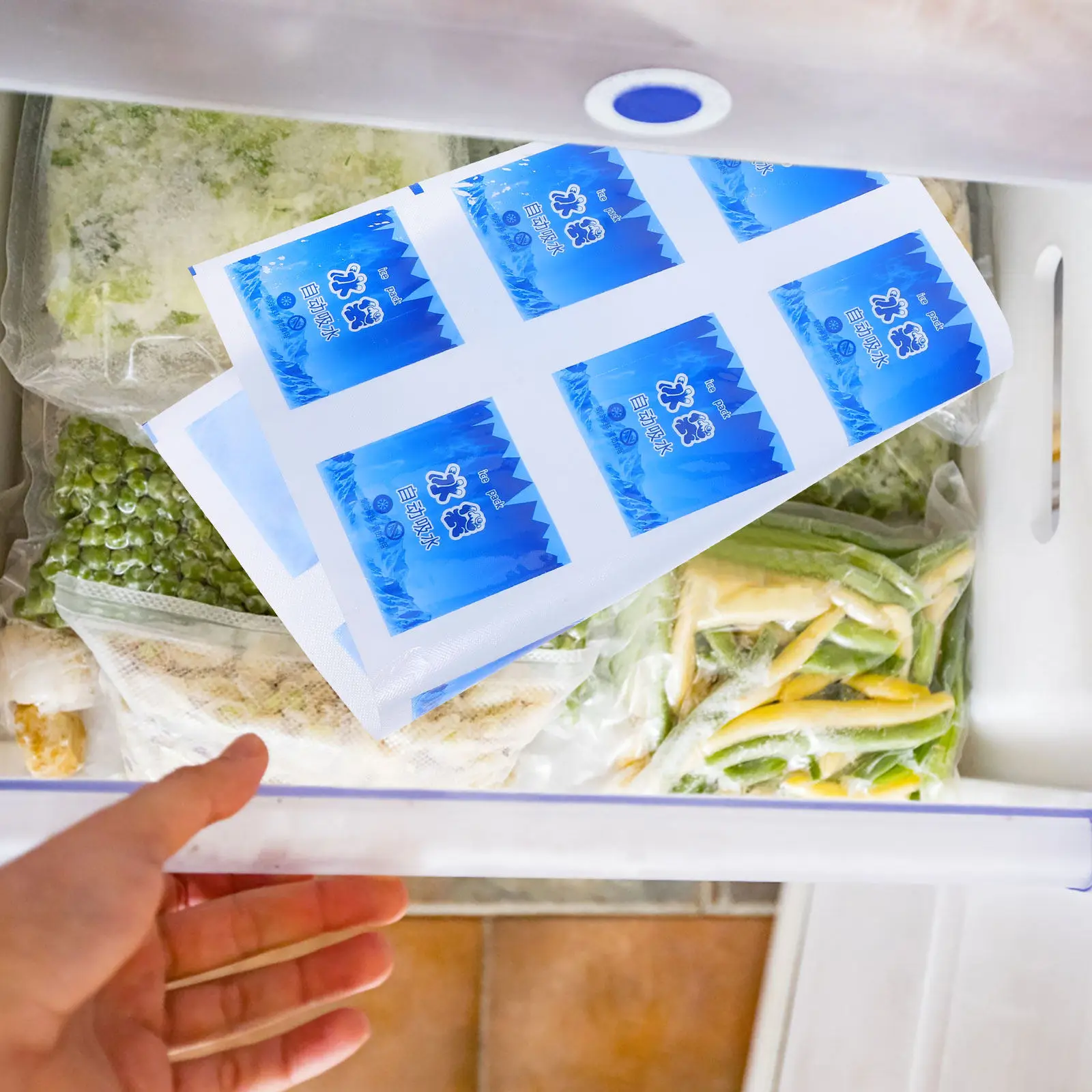 Reusable Self-Absorbing Aviation Ice Packs Customizable Flexible Long Lasting Freshness for Fruits Perishables Home Picnic
Reusable Self-Absorbing Aviation Ice Packs Customizable Flexible Long Lasting Freshness for Fruits Perishables Home Picnic