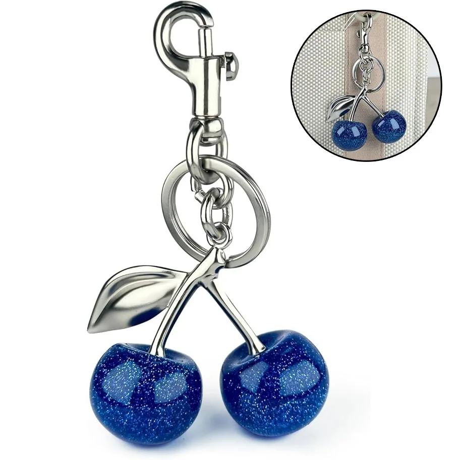 Blue Crystal Cherry Pendant Decoration for Coach Handbag Shoulder Bag Women's Exquisite Keychain Attachment Part
Blue Crystal Cherry Pendant Decoration for Coach Handbag Shoulder Bag Women's Exquisite Keychain Attachment Part