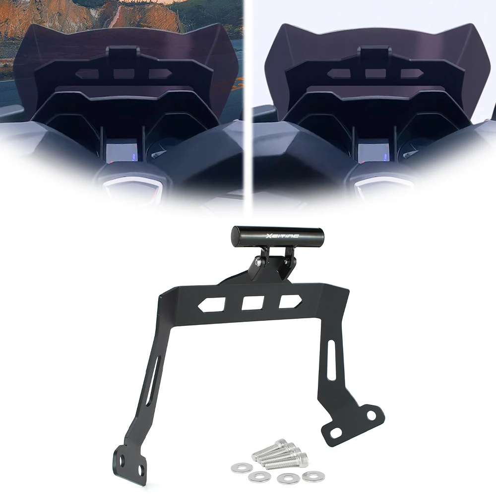 Navigation Bracket For KYMCO 350 300i Xciting 250 400 S400 2018 2019 2020 2021 2022 Motorcycle Windshield Mount GPS Phone Holder
Navigation Bracket For KYMCO 350 300i Xciting 250 400 S400 2018 2019 2020 2021 2022 Motorcycle Windshield Mount GPS Phone Holder