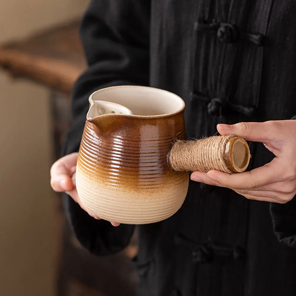 Turkish Coffee Pot Ceramic Stove Pan 700ml Pour Spout Tea Maker Pottery Pot Camping Use Milk Pan Clay Coffee Maker
Turkish Coffee Pot Ceramic Stove Pan 700ml Pour Spout Tea Maker Pottery Pot Camping Use Milk Pan Clay Coffee Maker