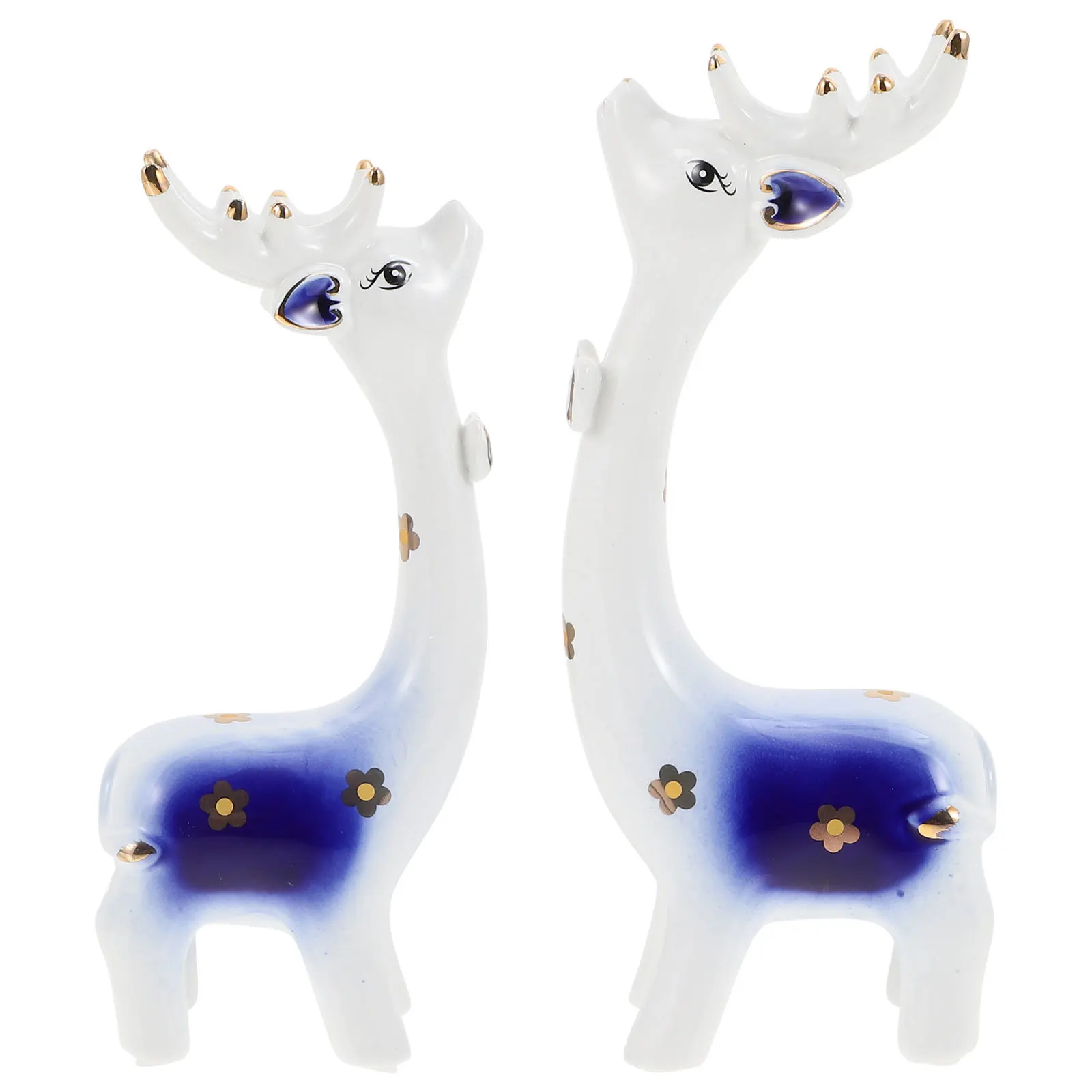 2Pcs Creative Ceramic Deer Decor Unique Exquisite Desktop Adornment High Class Material Fine Workmanship Stable Flat Bottom
2Pcs Creative Ceramic Deer Decor Unique Exquisite Desktop Adornment High Class Material Fine Workmanship Stable Flat Bottom