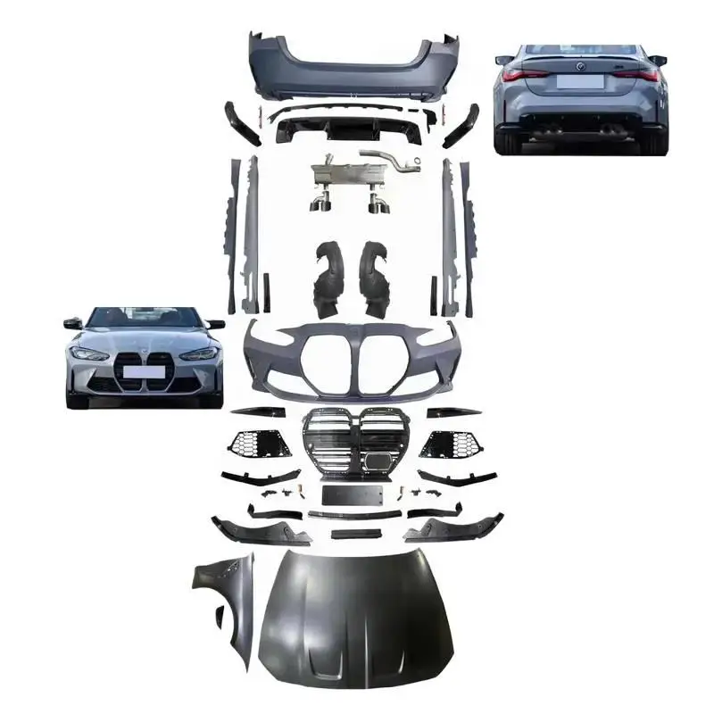G22 M4 Wide Body Kit 4 Series G22 G23 Upgrade M4 Style Car Bumpers 1:1 M4 Front Bumper Rear Bumper Exhaust Fenders G22 Bodykit
G22 M4 Wide Body Kit 4 Series G22 G23 Upgrade M4 Style Car Bumpers 1:1 M4 Front Bumper Rear Bumper Exhaust Fenders G22 Bodykit