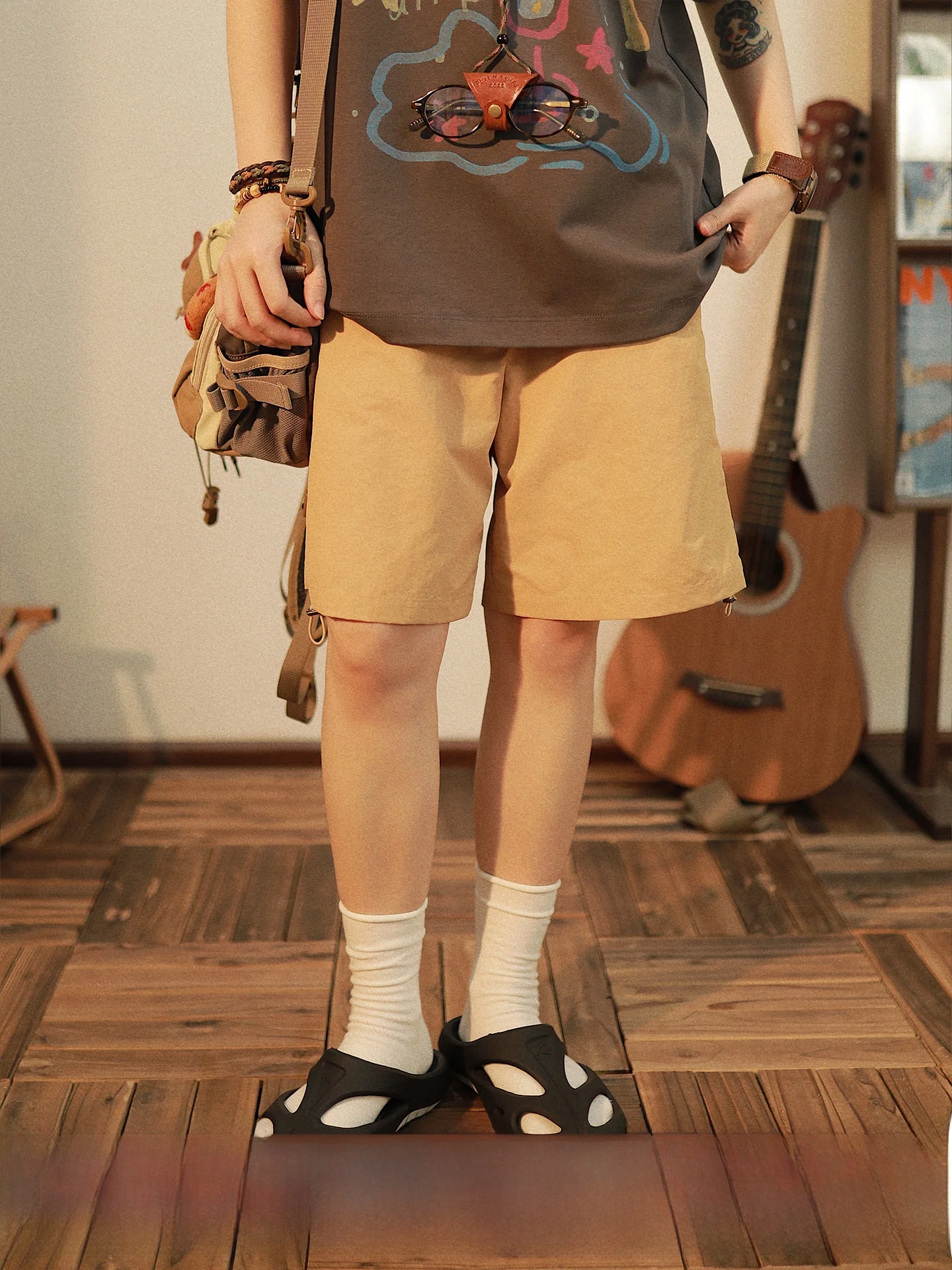 Женские летние свободные однотонные брюки Aita Stu Casual в японском стиле, прямые штаны с эластичным поясом
Женские летние свободные однотонные брюки Aita Stu Casual в японском стиле, прямые штаны с эластичным поясом