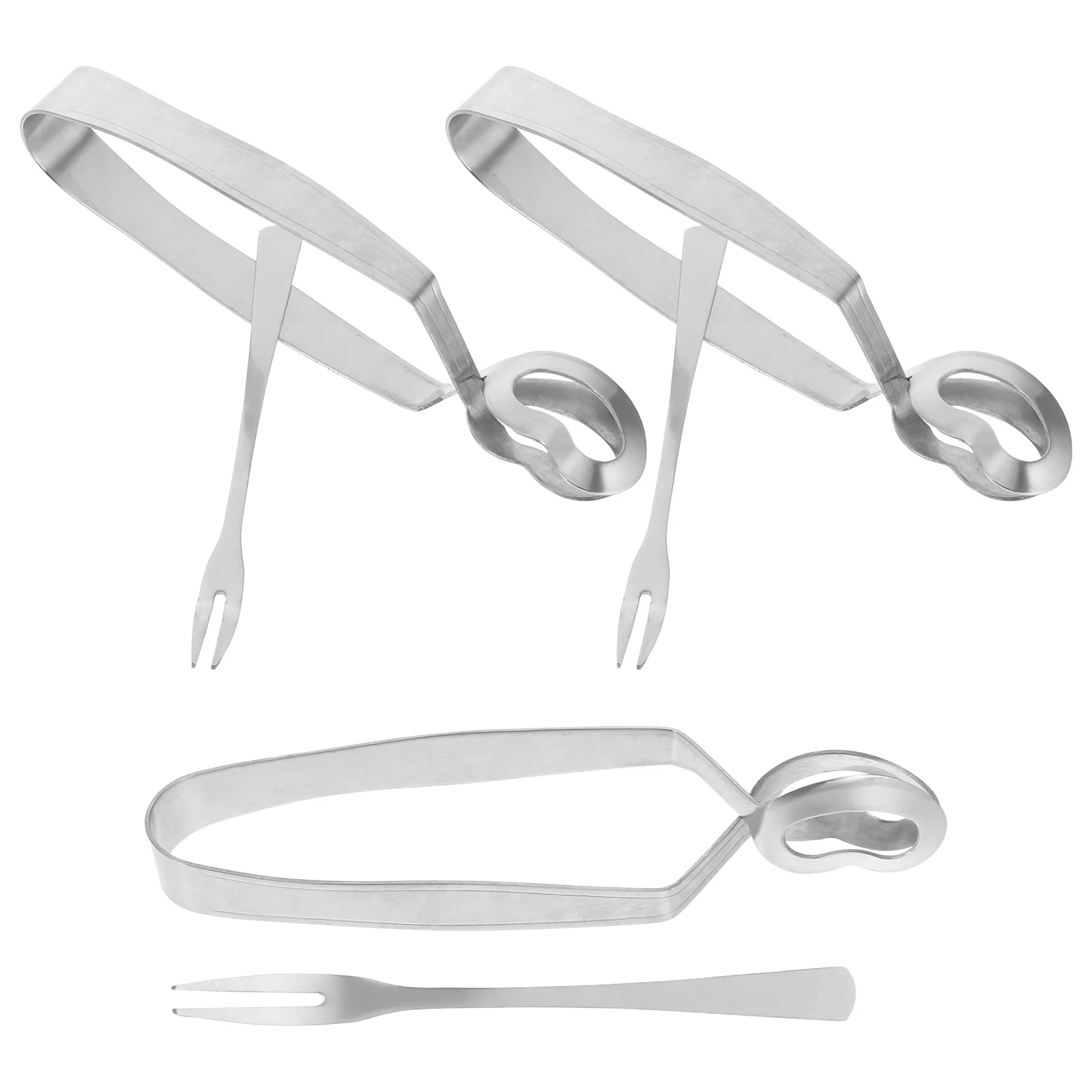 3 set Stainless Steel Snail Tong Fork Set For Escargot Eating Restaurant Tongs French Baked Snails Kitchen Tableware Shellfish
3 set Stainless Steel Snail Tong Fork Set For Escargot Eating Restaurant Tongs French Baked Snails Kitchen Tableware Shellfish