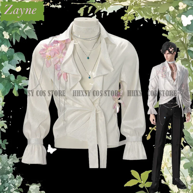 Love and Deepspace Zayne Cosplay Costume Zayne Shirt Accessories Love and Deepspace Cosplay Halloween Role Play Uniform for Men
Love and Deepspace Zayne Cosplay Costume Zayne Shirt Accessories Love and Deepspace Cosplay Halloween Role Play Uniform for Men