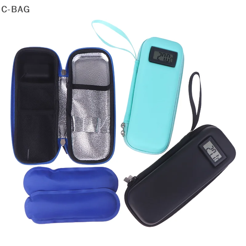 Reusable Insulin Travel Case With Thermometer Display Medicine Organizer Bag Waterproof Insulin Cooling Bag For Diabetics 
Reusable Insulin Travel Case With Thermometer Display Medicine Organizer Bag Waterproof Insulin Cooling Bag For Diabetics
