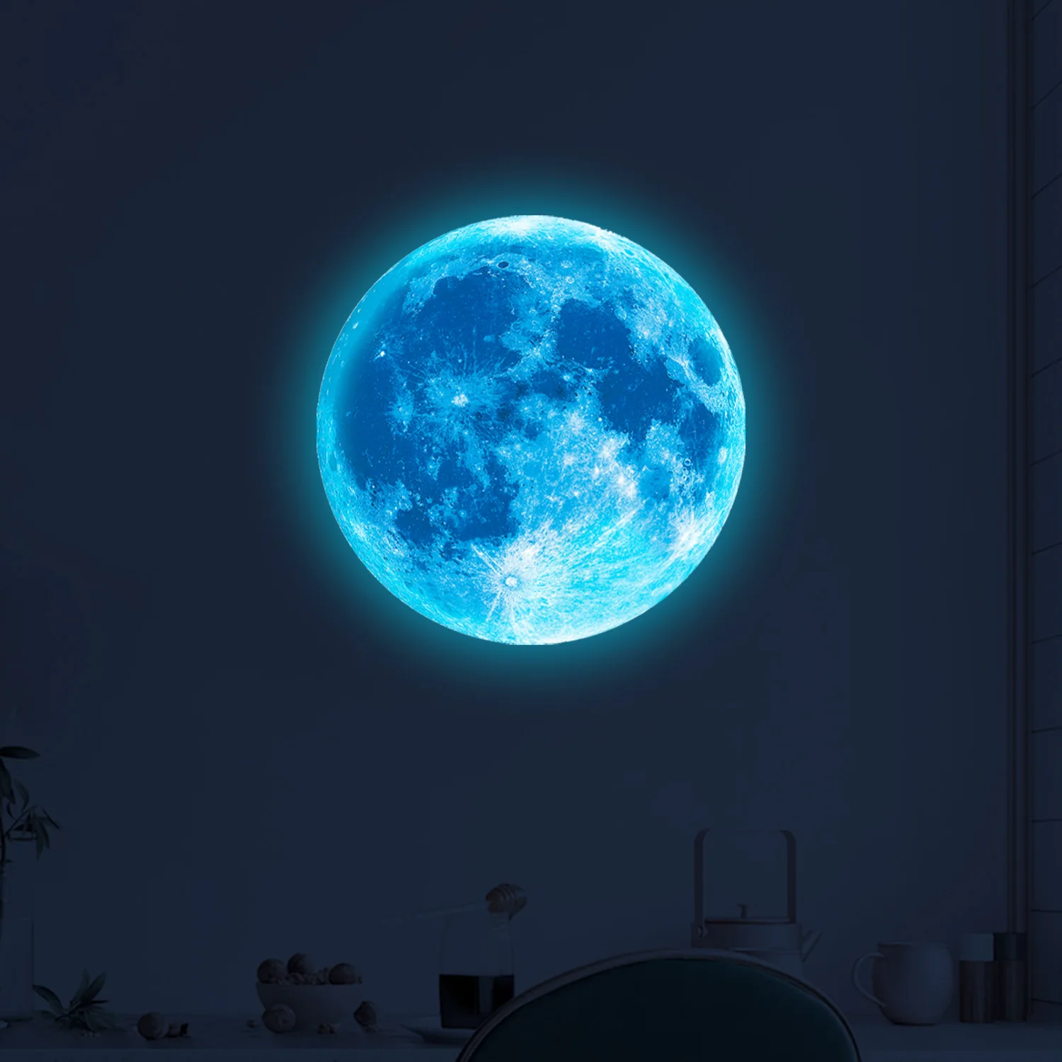 Home Wall Stickers Glow in The Dark Stickers Children's Room Living Room Moon Planet Decoration Fluorescent Estrellas Luminosas 
Home Wall Stickers Glow in The Dark Stickers Children's Room Living Room Moon Planet Decoration Fluorescent Estrellas Luminosas