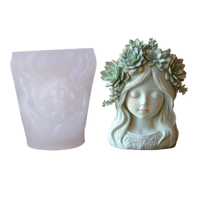Sleeping Girl Silicone Mold for Resin Crafts Jewelry Holder Plant Pots Art
Sleeping Girl Silicone Mold for Resin Crafts Jewelry Holder Plant Pots Art