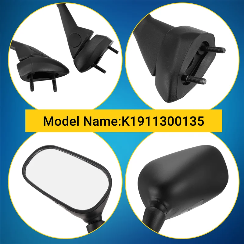 AU28-Motorcycle Rearview Mirror Side Mirrors For FZ1 Fazer 2007 2008 2009 2010 2011 2012 2013
AU28-Motorcycle Rearview Mirror Side Mirrors For FZ1 Fazer 2007 2008 2009 2010 2011 2012 2013