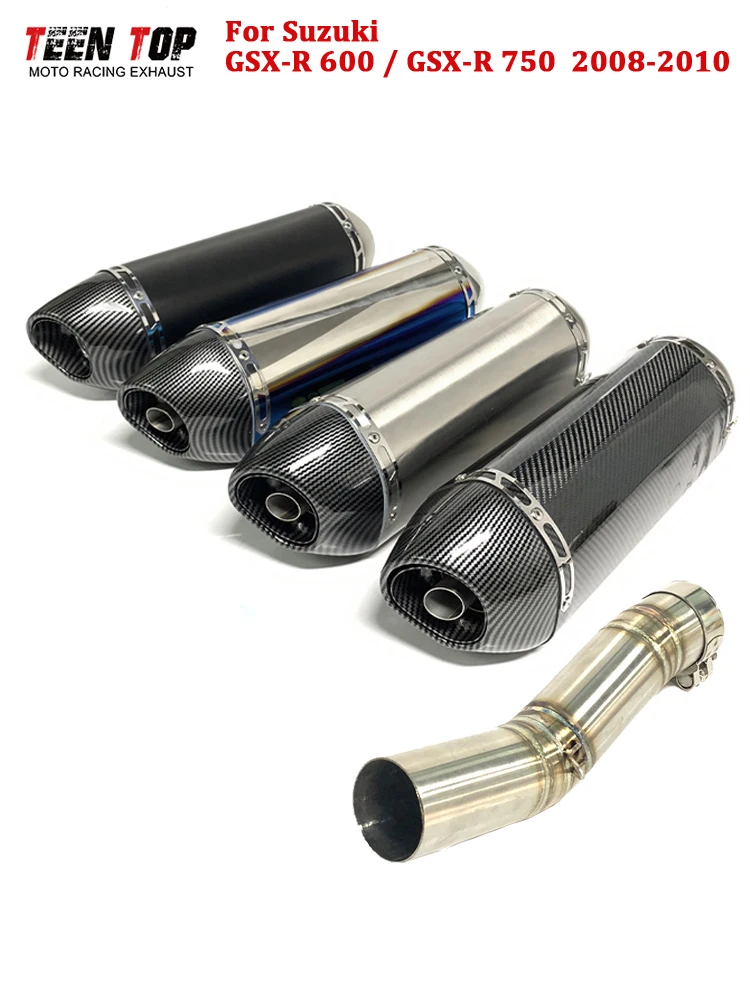 Motorcycle Exhaust Pipe For Suzuki GSXR600 GSXR750 Slip-on Exhaust Pipe Exhaust Elbow Muffler 08-10 51mm Escape Moto Middle Tube
Motorcycle Exhaust Pipe For Suzuki GSXR600 GSXR750 Slip-on Exhaust Pipe Exhaust Elbow Muffler 08-10 51mm Escape Moto Middle Tube