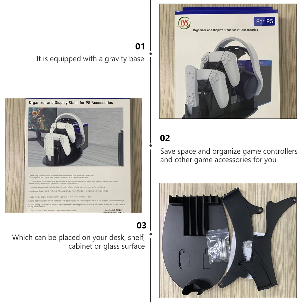 6 Slots Gamepad Organizer Bracket Plastic Home Storage Shelf For Headset Controller Accessories Discs Cd Holder
6 Slots Gamepad Organizer Bracket Plastic Home Storage Shelf For Headset Controller Accessories Discs Cd Holder
