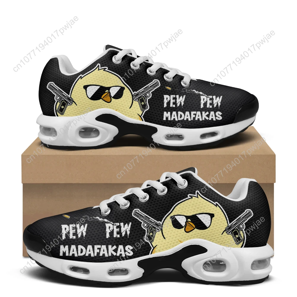 Pew Pew Madafakas Fun Pattern Air Cushion Sneakers Mountain Climbing Shoes Custom Shoes Mens Womens Hiking
Pew Pew Madafakas Fun Pattern Air Cushion Sneakers Mountain Climbing Shoes Custom Shoes Mens Womens Hiking