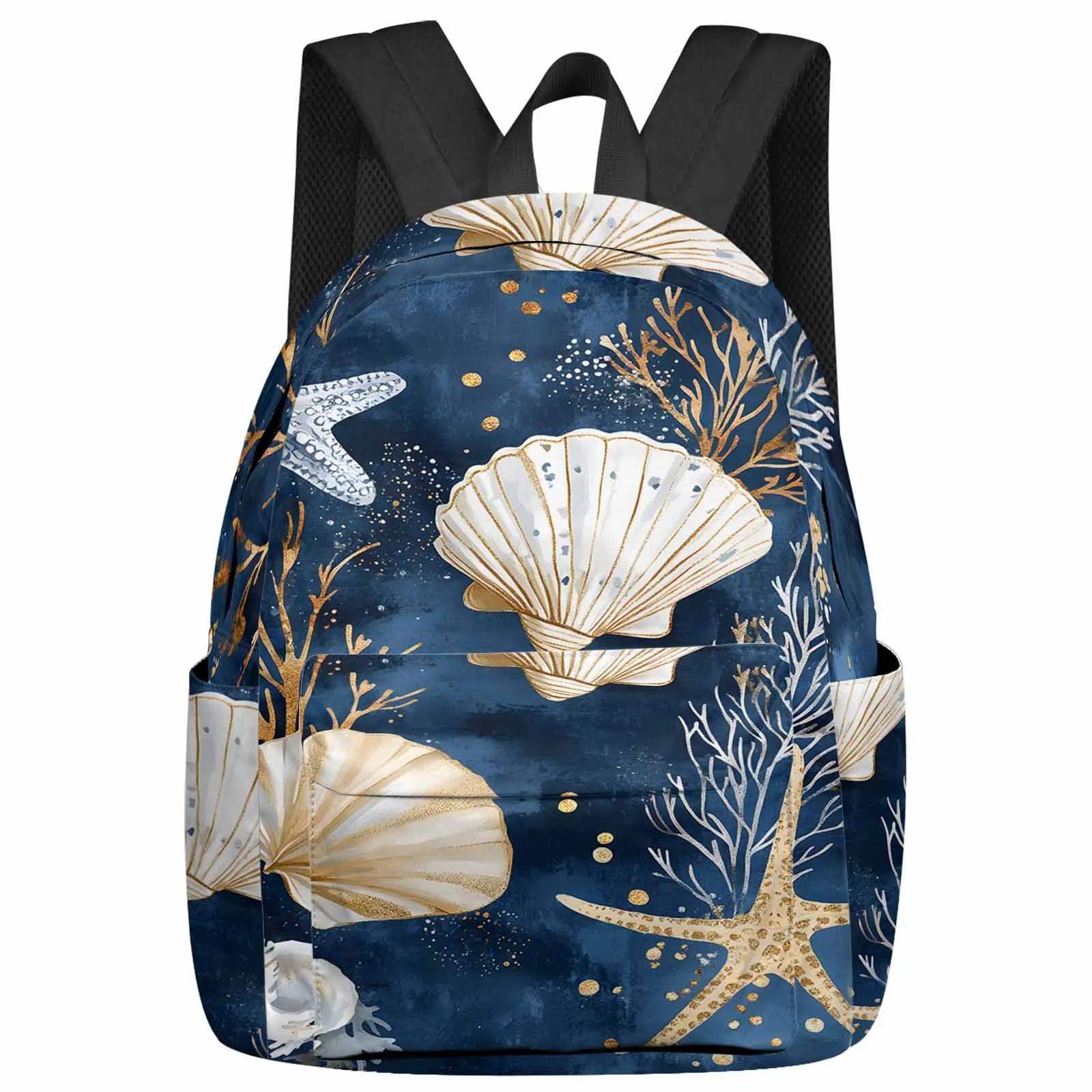 Marine Creature Shell Starfish Backpack School Bags for Teenagers Students Laptop Bag Women's Casual Travel Backpack
Marine Creature Shell Starfish Backpack School Bags for Teenagers Students Laptop Bag Women's Casual Travel Backpack