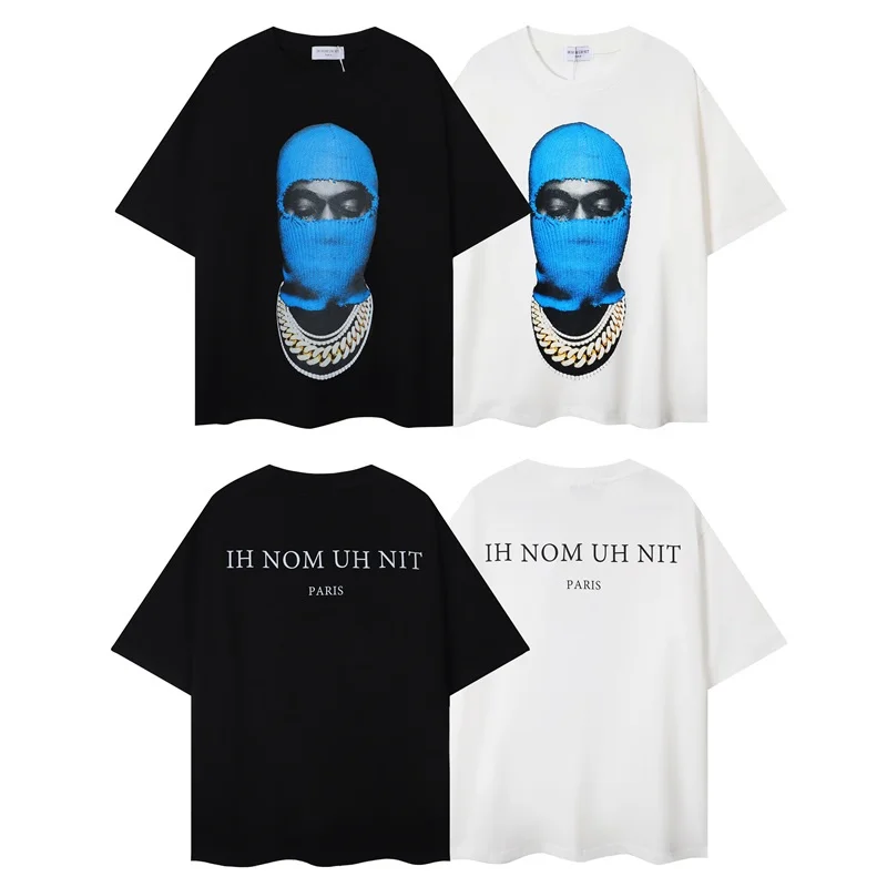 IH NOM UH NIT Masked T-shirt Mens Womens Summer Tops Tee High Street Fashion IH NOM UH NIT Short Sleeve T-shirt
IH NOM UH NIT Masked T-shirt Mens Womens Summer Tops Tee High Street Fashion IH NOM UH NIT Short Sleeve T-shirt