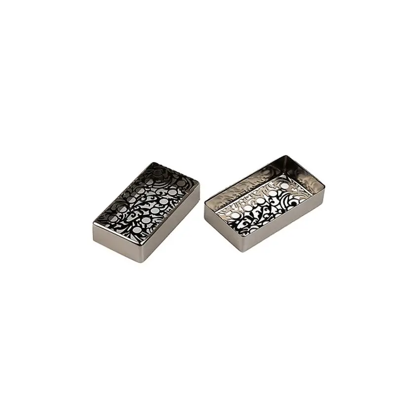 TUREBG Openwork 12 Hole Humbucker Guitar Pickup Cover for LP Electric Guitar Parts,Black 70 X38 X16mm
TUREBG Openwork 12 Hole Humbucker Guitar Pickup Cover for LP Electric Guitar Parts,Black 70 X38 X16mm