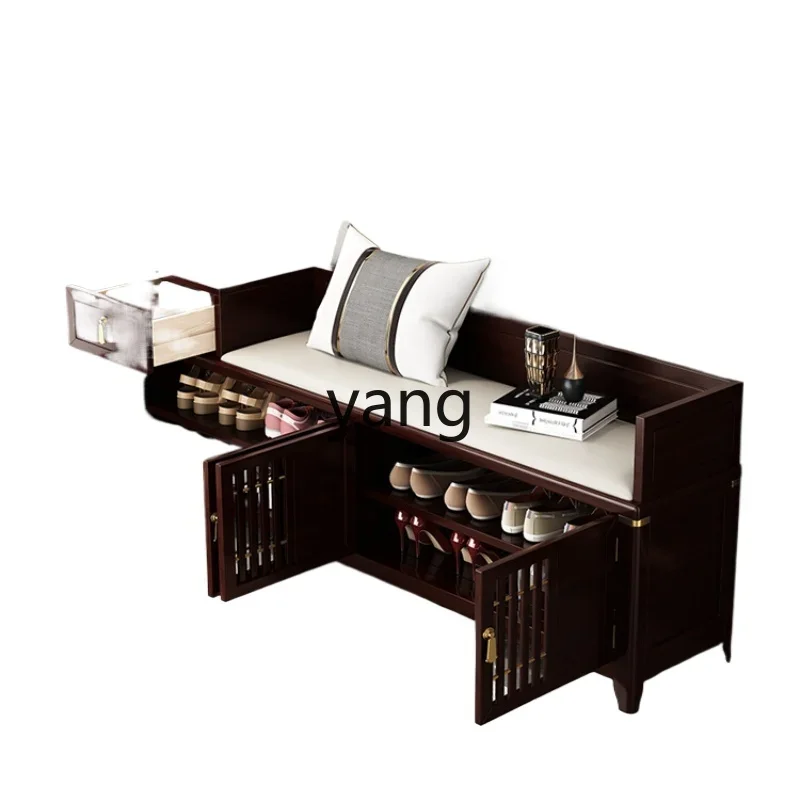 CX solid wood entrance door can be seated into the door, wearing shoes, stool storage storage cabinet
CX solid wood entrance door can be seated into the door, wearing shoes, stool storage storage cabinet