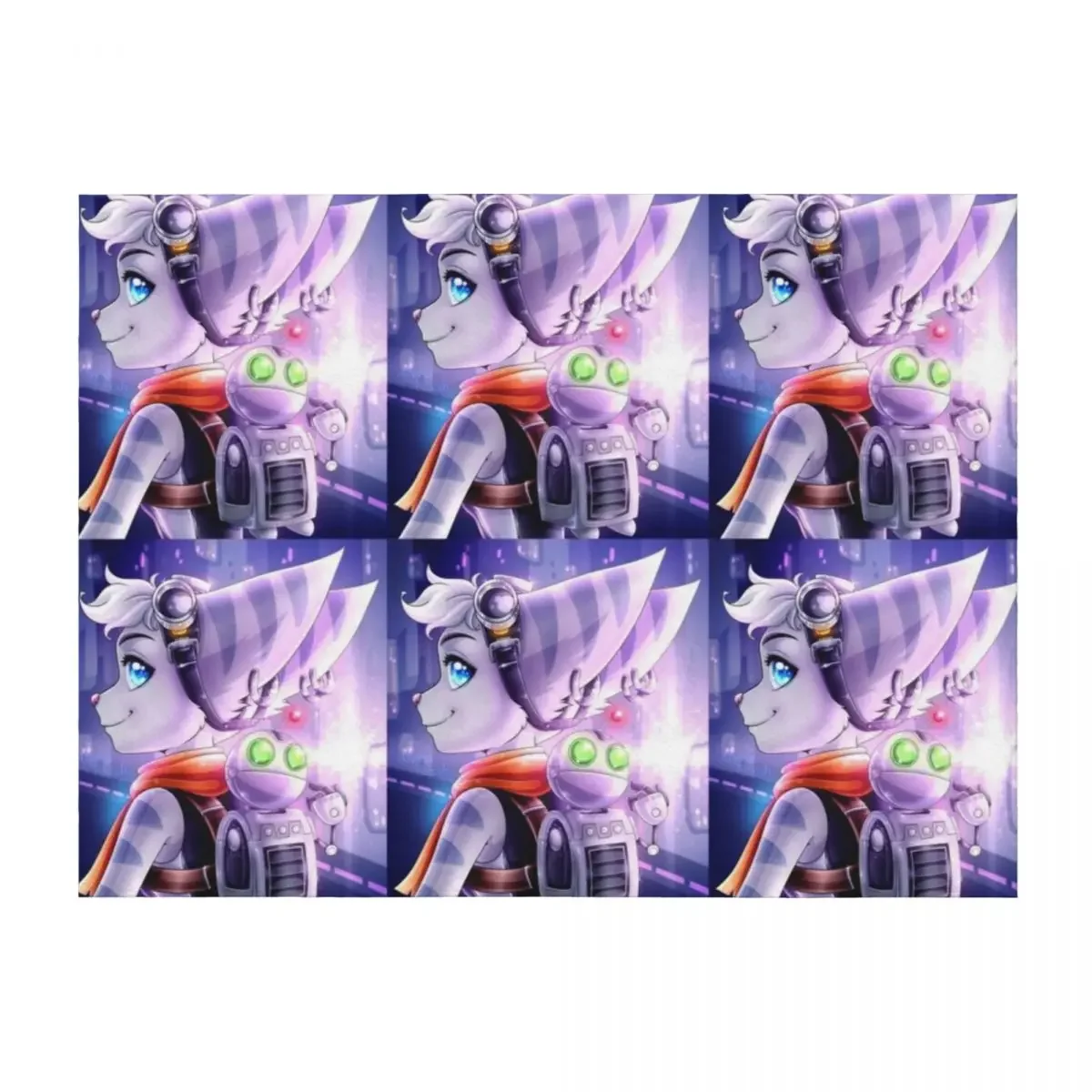 Rivet - Lombax Girl Throw Blanket Sofa Throw Blankets For Bed Personalized Gift Soft Blankets
Rivet - Lombax Girl Throw Blanket Sofa Throw Blankets For Bed Personalized Gift Soft Blankets