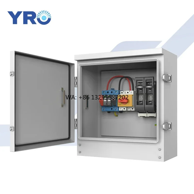 IP65 Waterproof Solar Pv Combiner Box Junction Box 1000vdc 1 in 1 Out 1string with Fuse Disconnector Switch
IP65 Waterproof Solar Pv Combiner Box Junction Box 1000vdc 1 in 1 Out 1string with Fuse Disconnector Switch