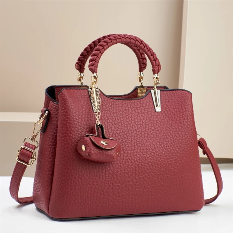 Simple Women's Luxury Handbag Solid Colour Design Ladies Tote Bag Large Capacity Daily Commuter Bag Ladies Crossbody Bags
Simple Women's Luxury Handbag Solid Colour Design Ladies Tote Bag Large Capacity Daily Commuter Bag Ladies Crossbody Bags