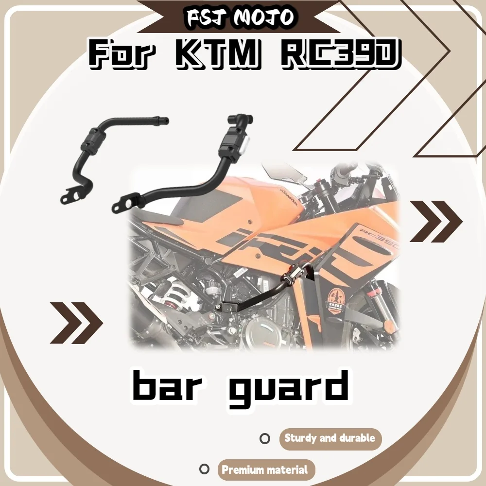 For KTM RC390 Heavy Duty Anti-Impact Guard Bar, Thickened Integrated Welded Steel Matte Anti-Rust Wearproof Racing Bumper Kit
For KTM RC390 Heavy Duty Anti-Impact Guard Bar, Thickened Integrated Welded Steel Matte Anti-Rust Wearproof Racing Bumper Kit