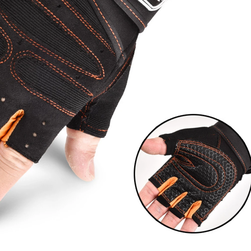 Sports Half Finger Gloves Black Work Fitness Riding Shock-absorbing Anti-slip Breathable Durable Cloth Mountain
Sports Half Finger Gloves Black Work Fitness Riding Shock-absorbing Anti-slip Breathable Durable Cloth Mountain