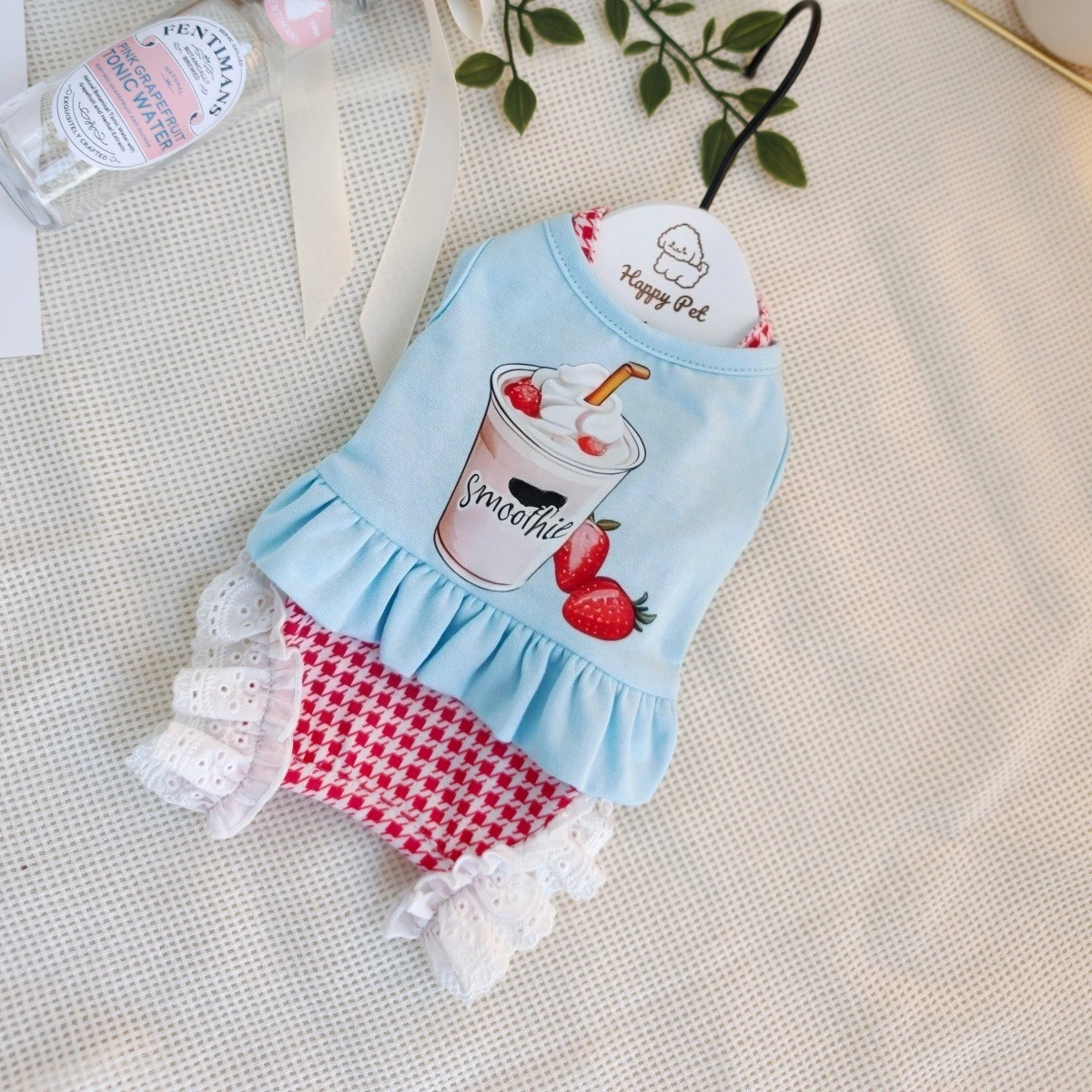 Cute Pet Jumpsuit Four Legged Checkered Printed Clothes Four Legged Vest Puppy Clothes Dog Pajamas
Cute Pet Jumpsuit Four Legged Checkered Printed Clothes Four Legged Vest Puppy Clothes Dog Pajamas