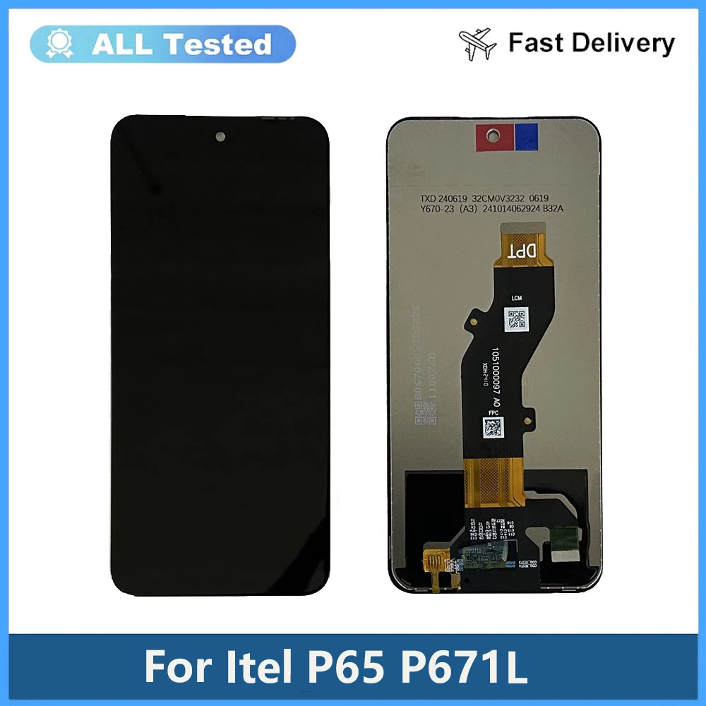 6.7"Tested For Itel P65 P671L LCD Display Touch Screen Digitizer Assembly With Sensor P 65 P671L LCD Parts
6.7"Tested For Itel P65 P671L LCD Display Touch Screen Digitizer Assembly With Sensor P 65 P671L LCD Parts
