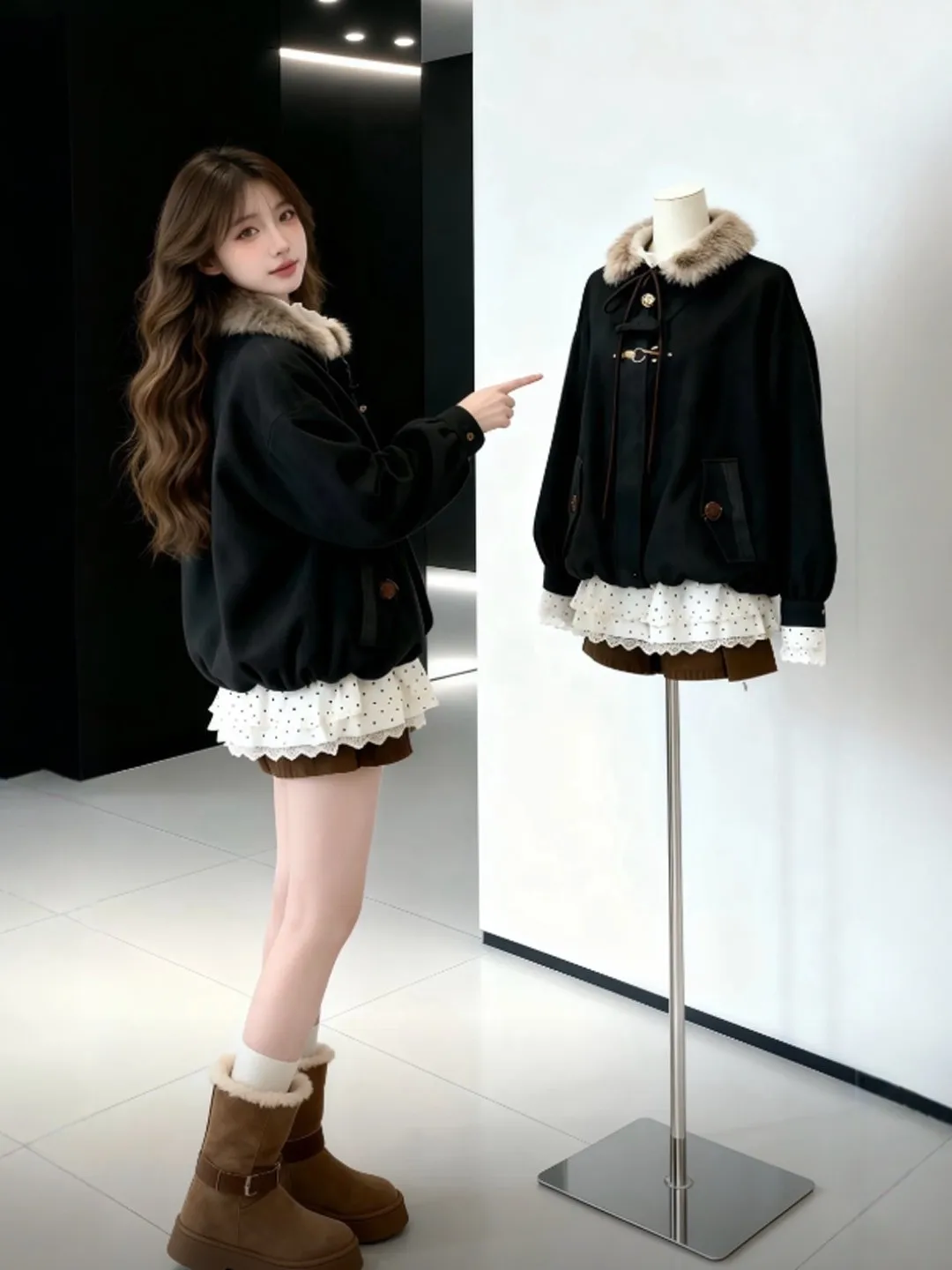 Уникальная внутренняя юбка Bloom Jaet небольшого размера, комплект из двух предметов, хлопковая одежда Sli, красивая корейская женская одежда на молнии...
Уникальная внутренняя юбка Bloom Jaet небольшого размера, комплект из двух предметов, хлопковая одежда Sli, красивая корейская женская одежда на молнии...