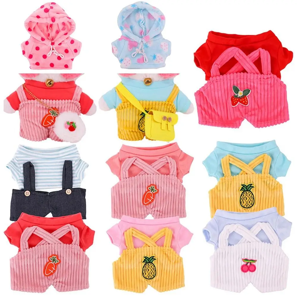 New 30cm Duck T-shirt Rompers Cute Hoodies Clothes Mini Online Duck Short Sleeve Sweater
New 30cm Duck T-shirt Rompers Cute Hoodies Clothes Mini Online Duck Short Sleeve Sweater