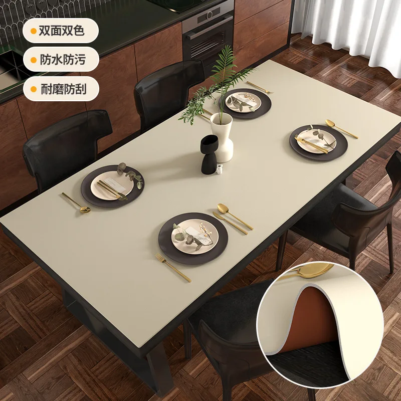 P0071waterproof, oil resistant, heat-resistant, no wash tablecloth, solid color, high-end tea table mat, desktop leather i
P0071waterproof, oil resistant, heat-resistant, no wash tablecloth, solid color, high-end tea table mat, desktop leather i