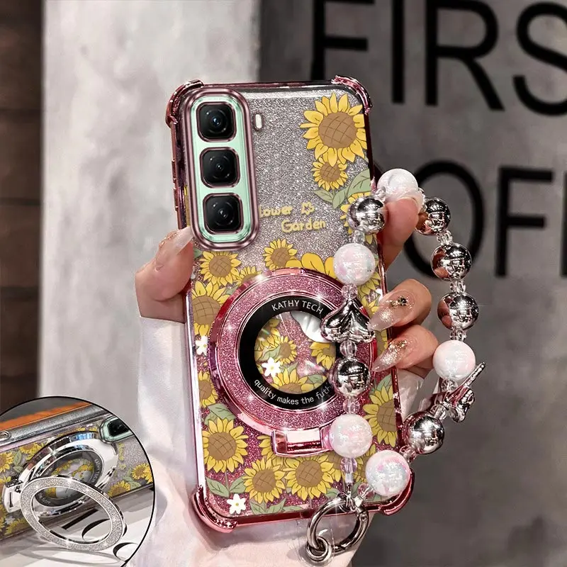 Hot 50 Rural sunflower Plating Bracelet Holder Phone Case For Infinix Hot 60 30i 40 60Pro 30Play 60i 20Pro 9Play 50i 30i Cover
Hot 50 Rural sunflower Plating Bracelet Holder Phone Case For Infinix Hot 60 30i 40 60Pro 30Play 60i 20Pro 9Play 50i 30i Cover