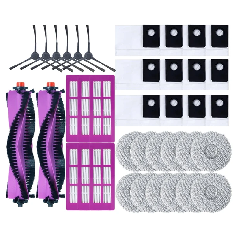 ABBZ-For EUREKA J15 Pro Ultra Vacuum Cleaner 38PCS Spare Parts Main Brush, Side Brush, Hepa Filter, Dust Bag Mop Cloth Kit
ABBZ-For EUREKA J15 Pro Ultra Vacuum Cleaner 38PCS Spare Parts Main Brush, Side Brush, Hepa Filter, Dust Bag Mop Cloth Kit