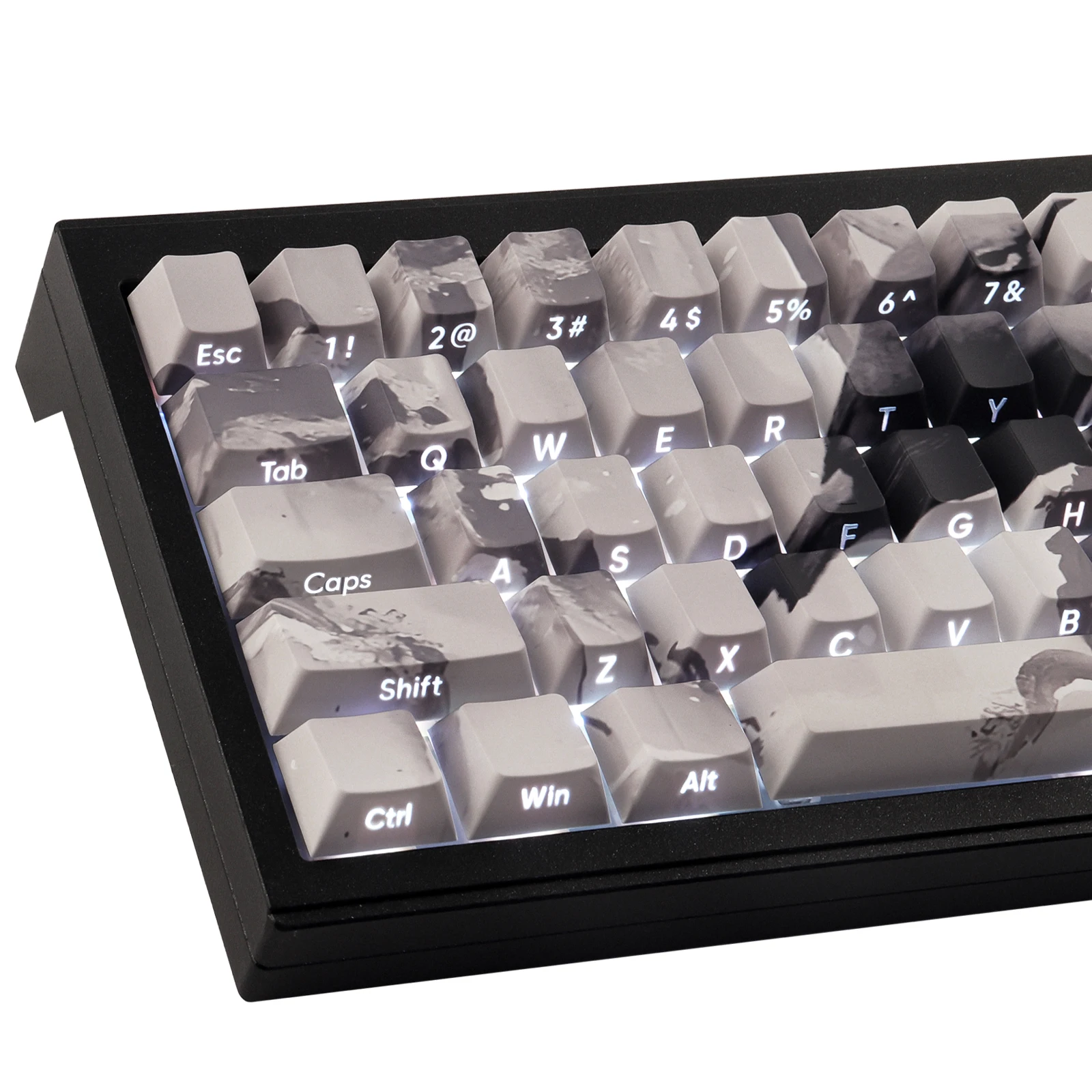 135 keys of the Magpie Keycaps PBT Dye-Sublimated and side-engraved translucent keycaps Cherry Profile For Mechanical Keyboard
135 keys of the Magpie Keycaps PBT Dye-Sublimated and side-engraved translucent keycaps Cherry Profile For Mechanical Keyboard