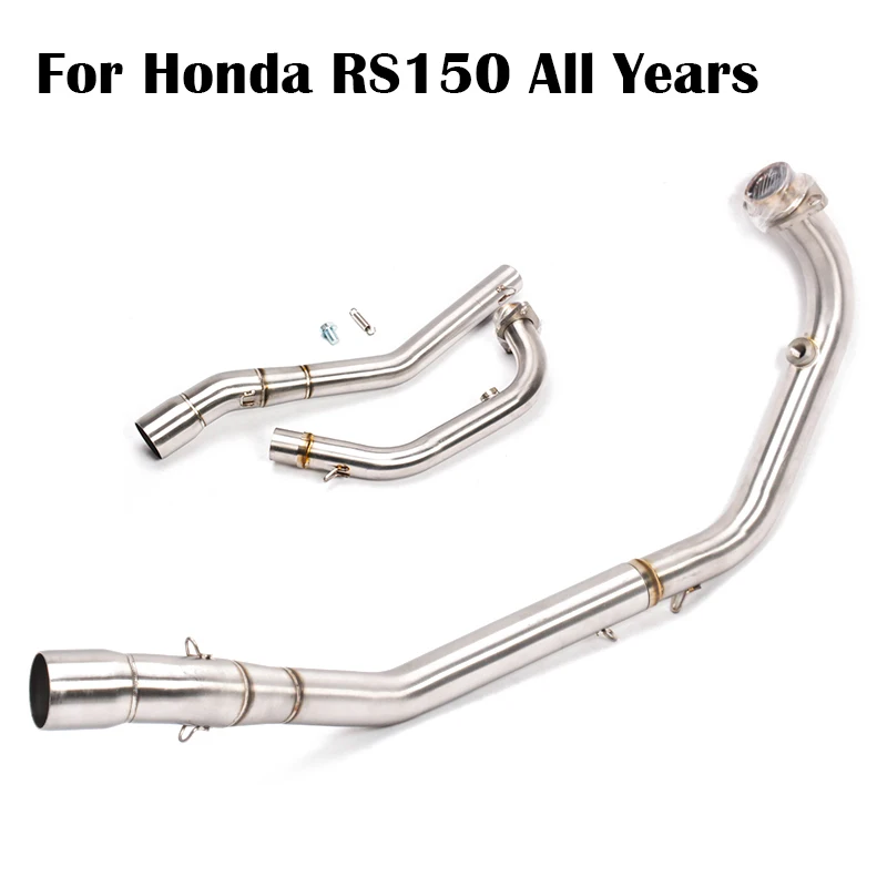 For Honda RS150 All Years Motorcycle Exhaust Front Link Pipe Header Tube Stainless Steel Slip On 51mm Muffler Vent Tips
For Honda RS150 All Years Motorcycle Exhaust Front Link Pipe Header Tube Stainless Steel Slip On 51mm Muffler Vent Tips